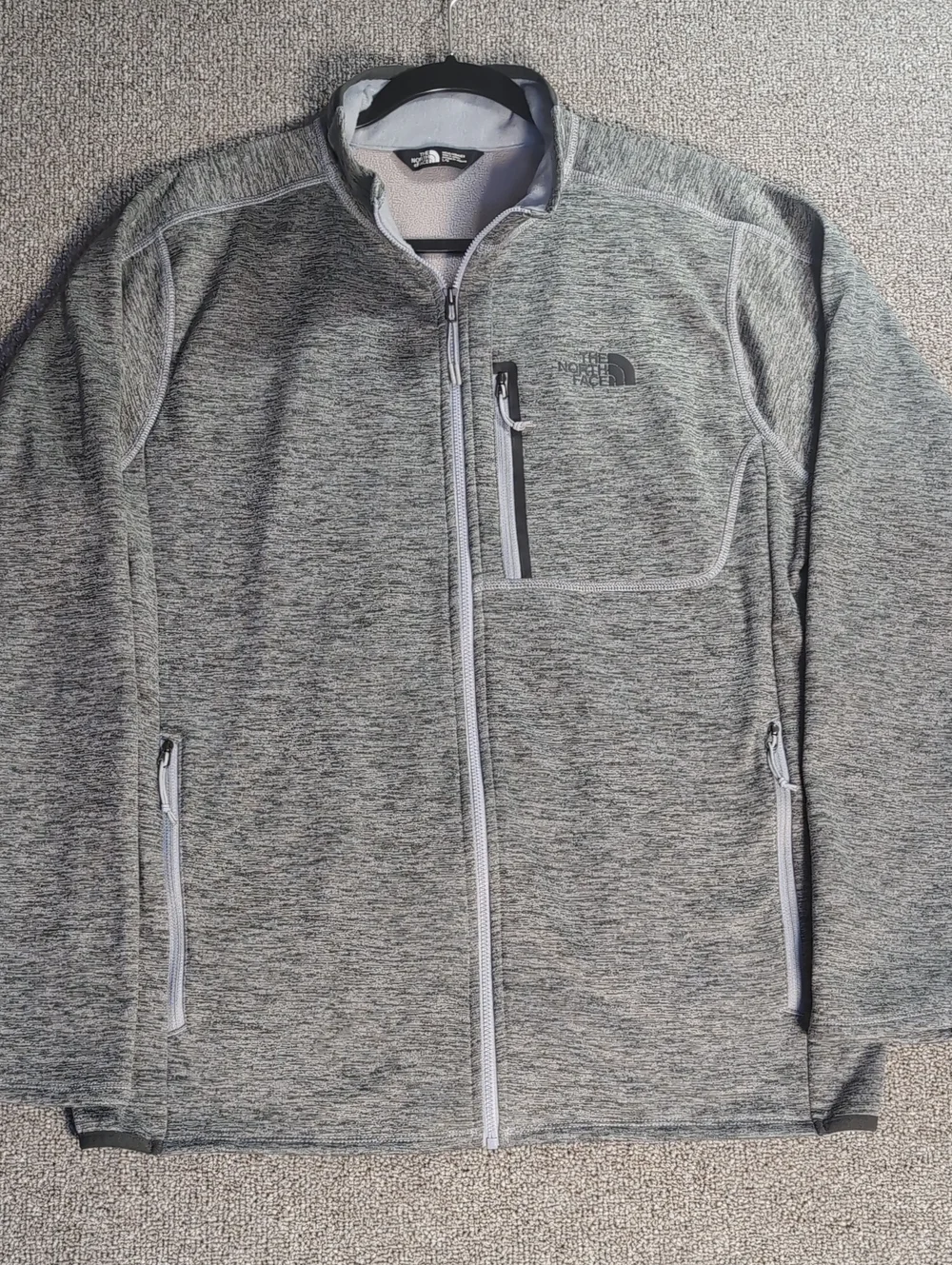 The North Face stay warm